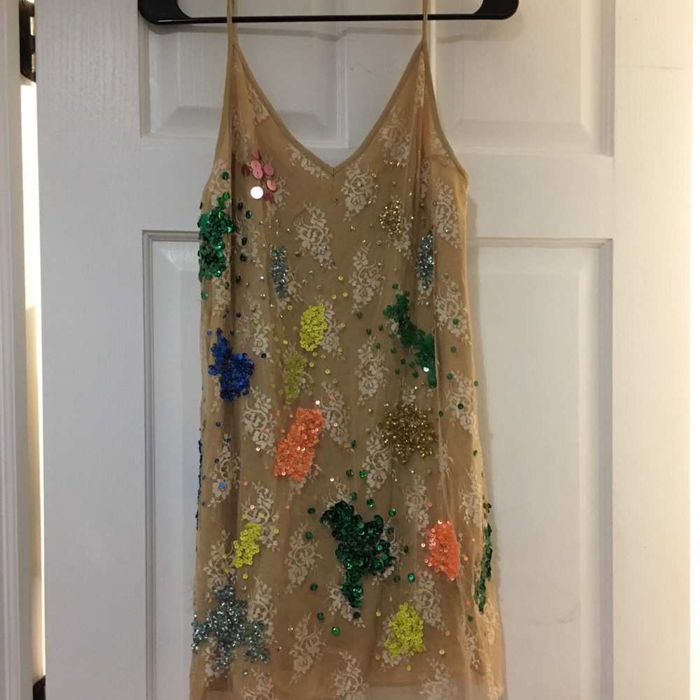 Free People SOLD OUT Happy Birthday Slip Dress!